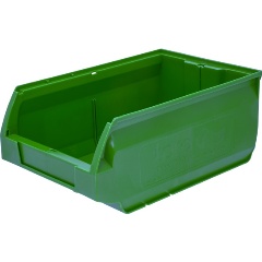 Изображение товара Ящик ТАРА Milano 350х230х150 PP, цв. зеленый