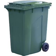 Изображение товара Контейнер мусорный ТАРА п/э 360л. цв. зелёный