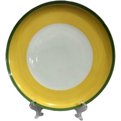 Изображение товара Тарелка десертная THUN 1794 "Tom", декор "Акварель", 19 см. (ТОМ0074)