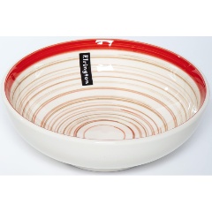 Изображение товара Глубокая тарелка Elrington АЭРОГРАФ ЯНТАРНЫЙ ДЕНЬ 180 мм для супов и сервиов