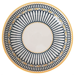 Изображение товара Тарелка обеденная Homium Japanese Collection Home 20 см, белый с узором (home02)