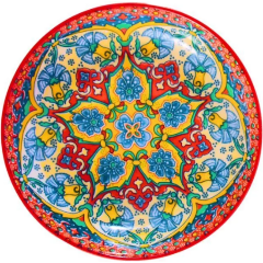 Изображение товара Тарелка Homium Kitchen Multi Восток 18 см, красный (vostok04)