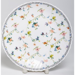 Изображение товара Тарелка десертная OLAFF ЗИРАНА 190 мм белая стеклянная круглое посуда