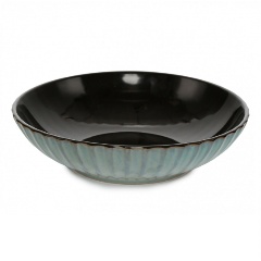 Изображение товара Тарелка суповая DOMENIK SICILIA 21 см - голубая керамика