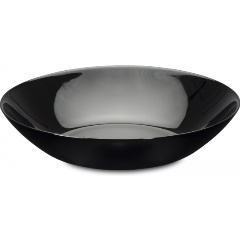 Изображение товара Тарелка суповая LUMINARC ЛИЛИ ЧЕРНЫЙ 20 см (V0462)