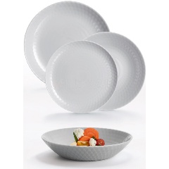 Изображение товара Тарелка суповая LUMINARC PAMPILLE WHITE Q4656, 20 см