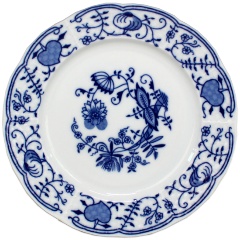 Изображение товара Тарелка THUN 1794 Натали 31 см с декором Луковичный в синем цвете