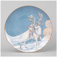 Изображение товара Тарелка закусочная LEFARD "СНЕЖНАЯ КОРОЛЕВА" 20,5 см. 590-634