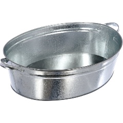 Изображение товара Таз овальный оцинкованный ПМИ 17л (3-50112)
