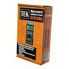 Изображение товара Мультиметр TEK DT 9208A