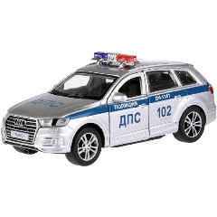 Изображение товара Машина ТЕХНОПАРК Audi Q7 Полиция металлическая 12 см