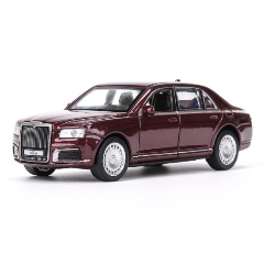 Изображение товара Металлическая модель автомобиля ТЕХНОПАРК Аурус Сенат 13.5 см инерционная