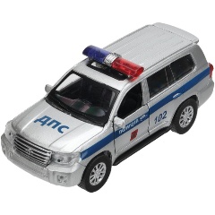 Изображение товара Машина металлическая ТЕХНОПАРК ToyotaLand Cruiser Полиция 12.5 см., CRUISER-P