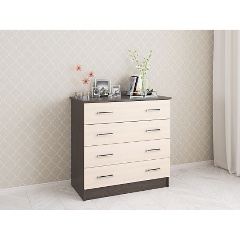 Изображение товара Комод ТЭКС Катрин-3 венге/дуб молочный