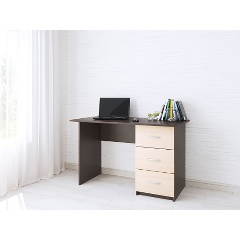 Изображение товара Стол письменный ТЭКС Сити-1 венге/дуб молочный