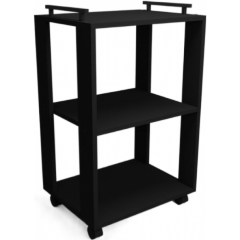 Изображение товара Тележка косметологическая на колесиках Mass Life Альфа Черный