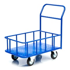 Изображение товара Тележка платформенная Стелла-техник КПБ-300-160-К , с бортом, 600х900мм