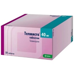 Изображение товара Лекарственное средство Телмиста таблетки 40 мг №84 (KRKA)