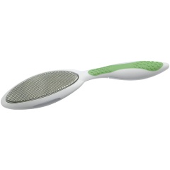 Изображение товара Терка для ног двусторонняя TITANIA, нескользящая ручка, зеленая