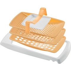 Изображение товара Терка для пасты Tescoma HANDY 643570 с 3 ситами и лопаткой-пресс