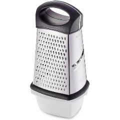 Изображение товара Терка с контейнером Regent inox четырехгранная, 23 см (93-AC-GR-09)