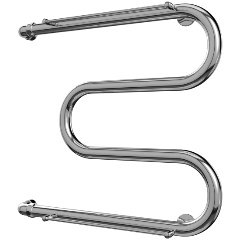 Изображение товара Полотенцесушитель Terminus М-образный с полкой 500*500 водяной