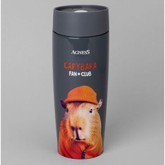 Изображение товара Термокружка AGNESS "capybara" 360 мл (709-112)