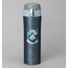 Изображение товара Термокружка AGNESS 420 мл из нержавеющей стали с вакуумной изоляцией