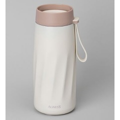 Изображение товара Термокружка AGNESS curl ivory 400 мл с термоизоляцией
