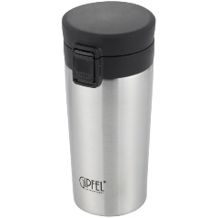 Изображение товара Термокружка вакуумная Gipfel Oslo 350 мл, нерж. сталь (50930)