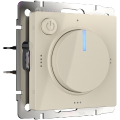 Изображение товара Терморегулятор электромеханический для теплого пола Werkel слоновая кость W1151103 4690389155710