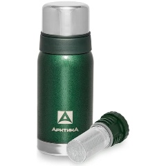 Изображение товара Термос Арктика 106-500С с ситечком, зеленый, 500 мл для чая и трав