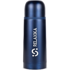 Изображение товара Термос Relaxika 101, 0,35 литра, темно-синий
