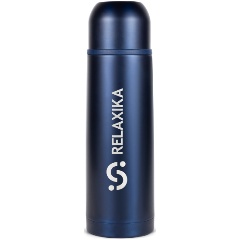 Изображение товара Термос Relaxika 101, 0,75 литра, темно-синий