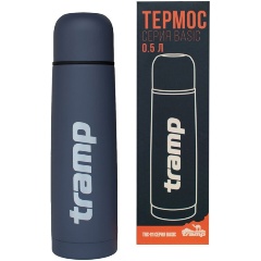 Изображение товара Термос Tramp TRC-111 Basic 0,5 л серый для горячих и холодных напитков