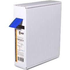 Изображение товара Термоусадочная трубка КВТ зеленая в компактной упаковке по 10 метров (Т-бокс) 65597