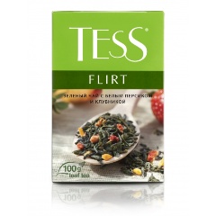 Изображение товара Чай TESS Flirt зеленый листовой ароматизированный, 100 г