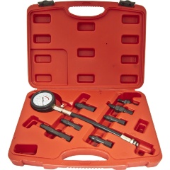 Изображение товара Тестер компрессии ЭВРИКА для бензиновых двигателей 0-21bar, 8 предметов