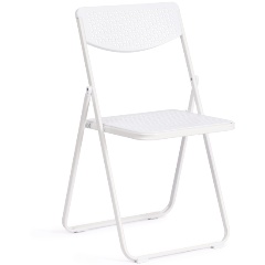 Изображение товара Стул складной TETCHAIR FOLDER (mod. 3016) / 1 шт. в упаковке, каркас: металл, сиденье/спинка: пластик, 48,5 х 48 х 82,5 см, white (белый)
