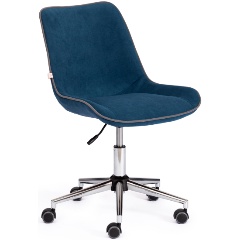 Изображение товара Кресло офисное TETCHAIR STYLE флок, синий, 32