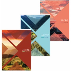 Изображение товара Тетрадь А4 96 л. BRAUBERG скоба линия картон Природа 404067