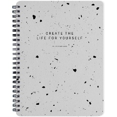 Изображение товара Тетрадь общая А5 96л.клетка,спир,Be Smart,Terrazzo,N3678