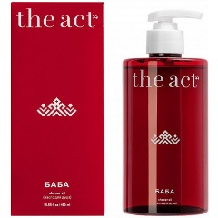 Изображение товара Гель масло для душа THE ACT гидрофильное серия БАБА, 460 мл