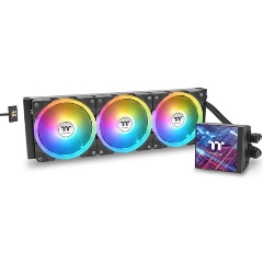 Изображение товара СВО для процессора Thermaltake MAGFloe 360 Ultra ARGB Sync 360 мм с ЖК дисплеем