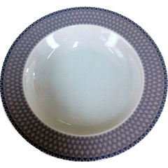 Изображение товара Блюдо глубокое THUN 1794 "Saphyr" , декор "Нежность", 30 см. (САП0004)