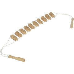 Изображение товара Массажер ленточный зубчатый Тимбэ 3223 из березы для тела и спины