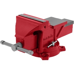 Изображение товара Тиски слесарные, 150 мм, поворотные, с наковальней, MATRIX, 18602