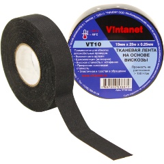 Изображение товара Тканевая лента на основе вискозы Vintanet VT10, 19мм х 25м.