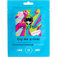 Изображение товара Тканевая маска для лица HOLLY POLLY на кремовой основе, Увлажняющая, 22 г