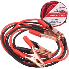 Изображение товара Провода прикуривания SKYWAY ARCTIC 200А 2,5 м в сумке